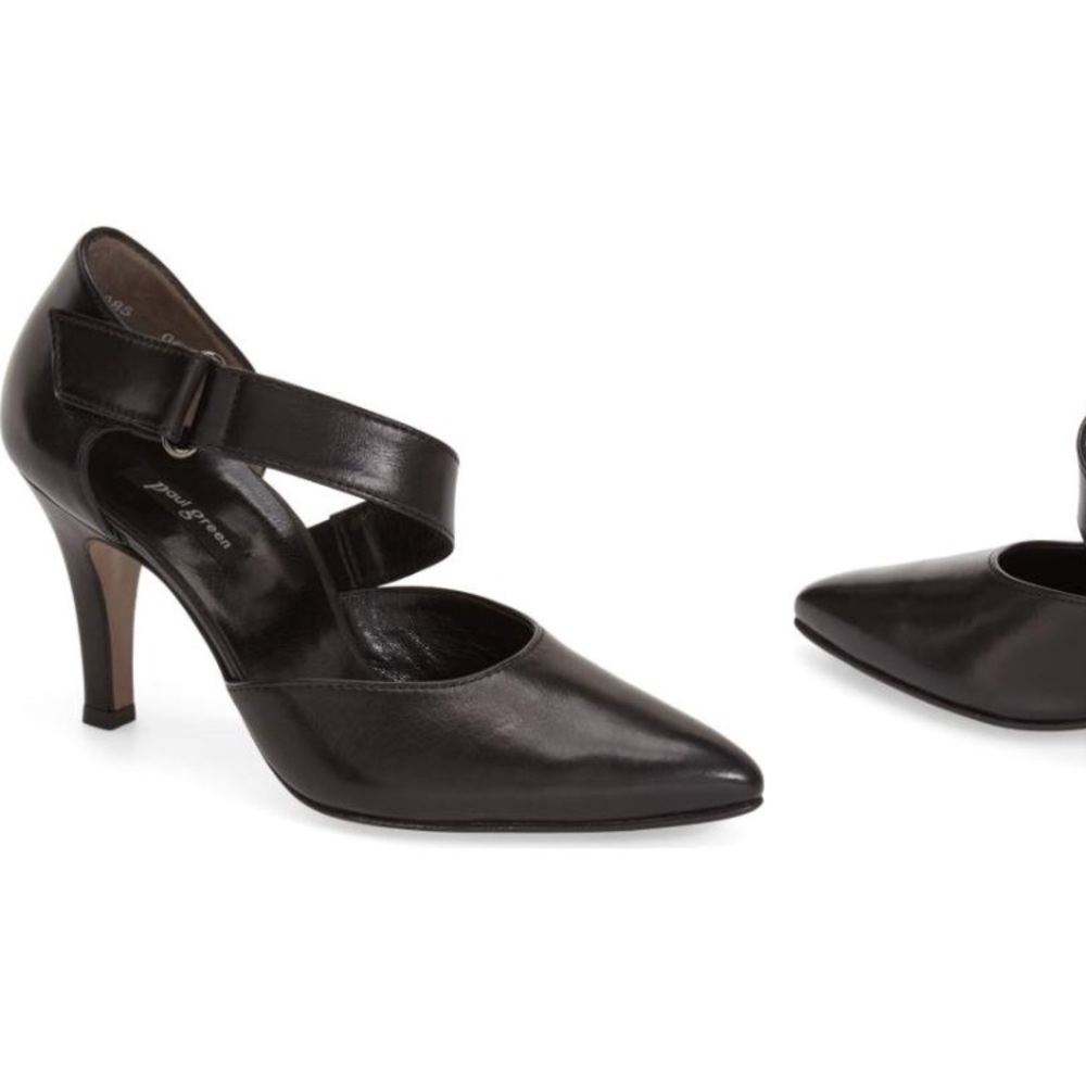 Paul green desire black pumps (UK size 5)  size 7